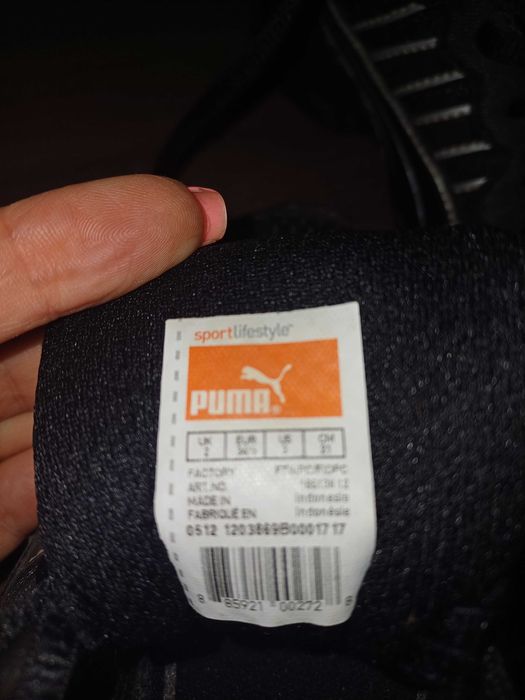 Маратонки Puma 34,1/2