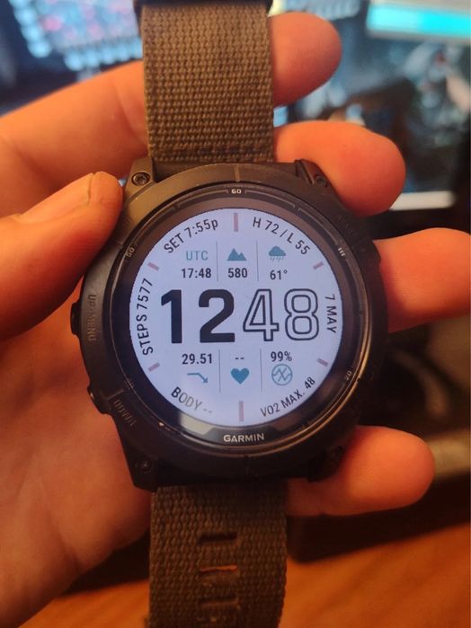 Fenix 7x Pro Solar, 51 mm, stare foarte buna