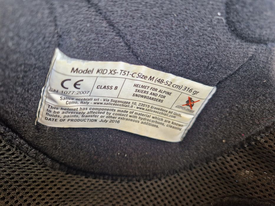 Casca ski Salice Kid xs-t51-c
