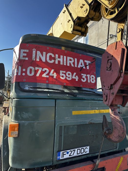 Macara 18t de inchiriat - servicii - ridicari