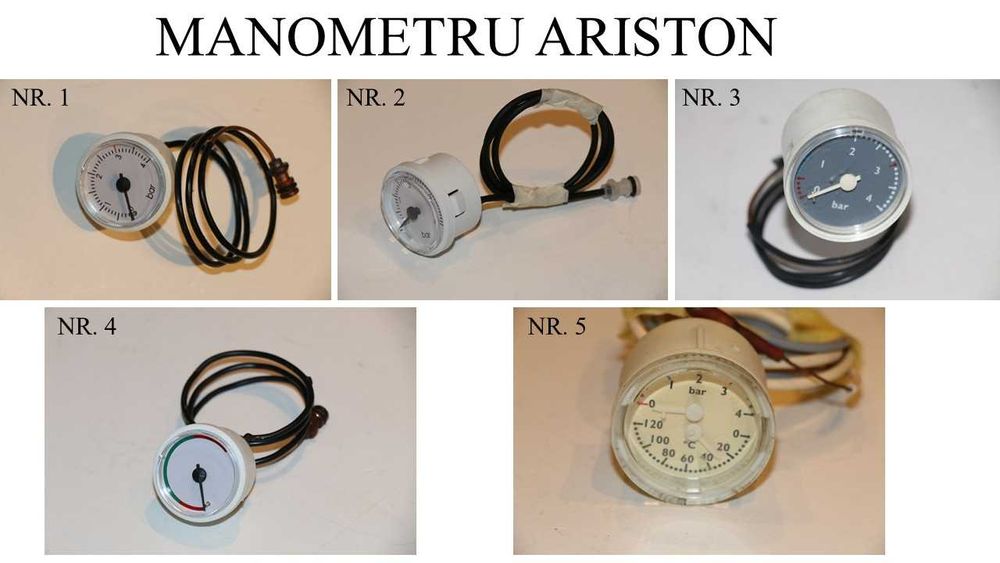 Manometru apa centrala Ariston Ferroli Immergas Motan Bosch Viessmann