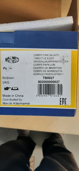 Clapeta acceleratie vw golf/bora/seat/skoda