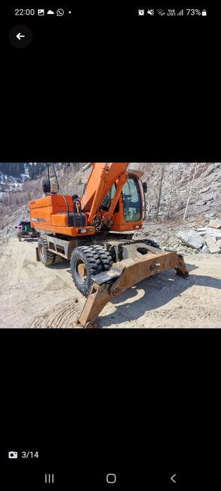 Услуги колесного эксковатора 210 кубовик