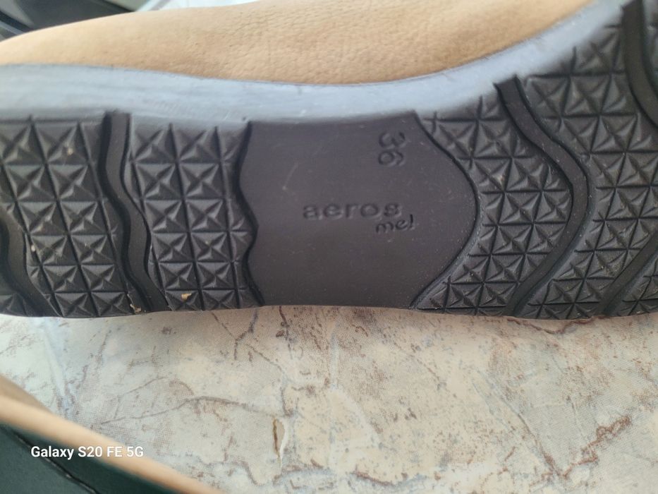 Balerini mato, piele naturala, marime 36, nepurtati