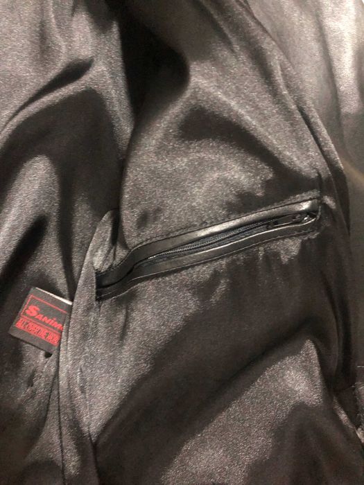 Дубленка и кожаный плащ