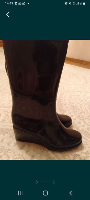 Продам резиновый сапоги