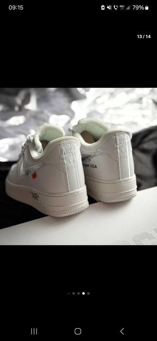 Off-White x Nike Air Force 1 Low. Raritate in România.
