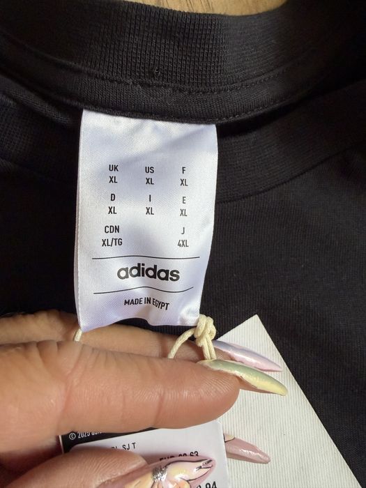 Нова оригинална мъжка тениска Adidas Big Logo Essentials! XL