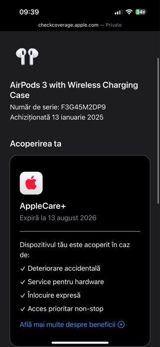 Apple airpods 3 .