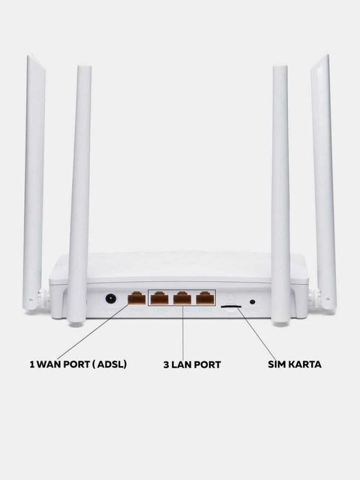 4G 5G CPE Sim kartali Wifi router kuchli signalga ega 2024 versiya