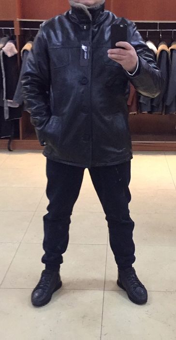 Мужская дубленка