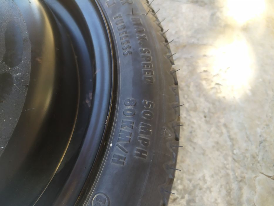 Резервна гума патерица за wv up,seat mii,skoda citigo