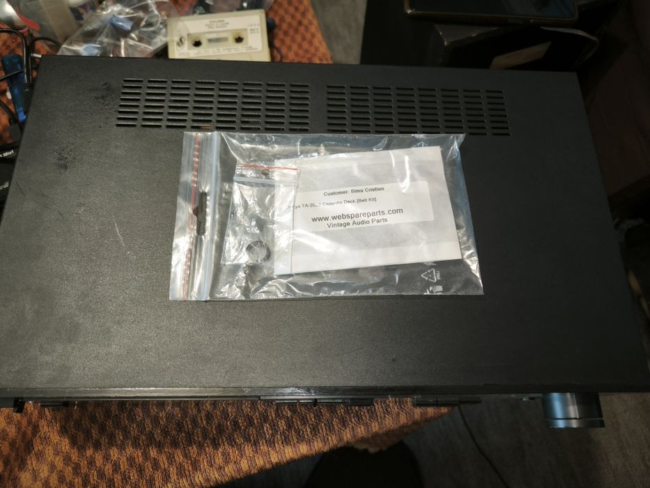 Casetofon Deck Hi-Fi ONKYO – Recent Servisat (Curele și Idler noi)