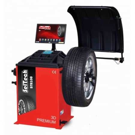 Masina echilibrat roti 3D 10-21" 220V, cod-ST8108