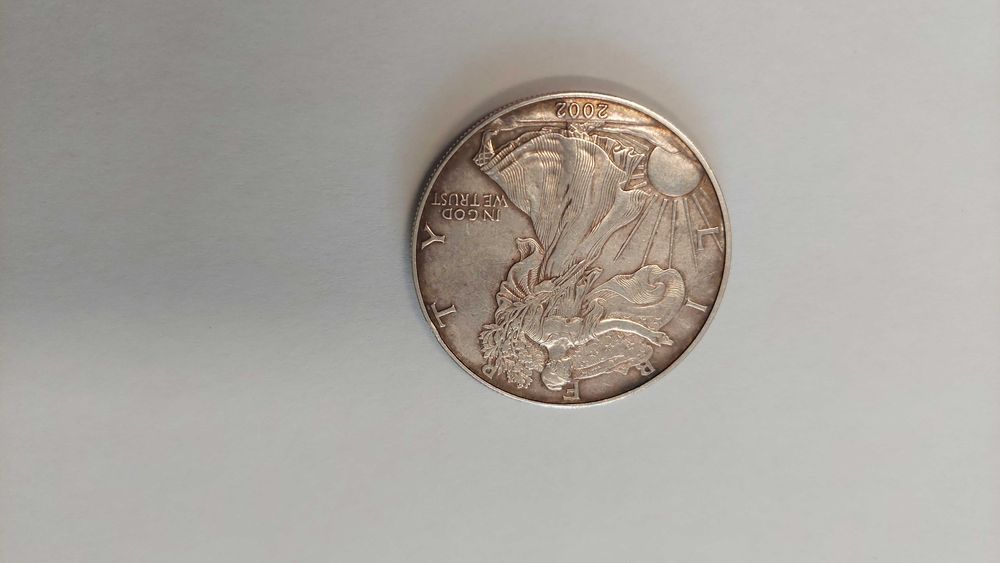 Сребърна монета 1 Долар 2002г