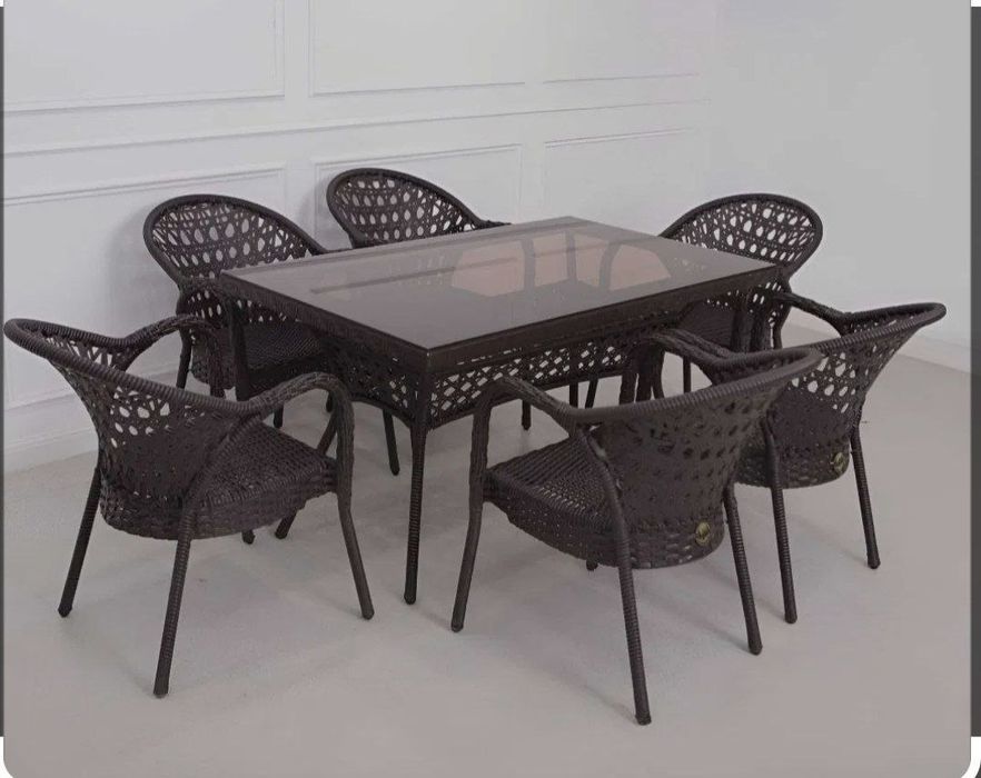 В акции. Столы и стулья из ротанга. Гарантия 3-5 л