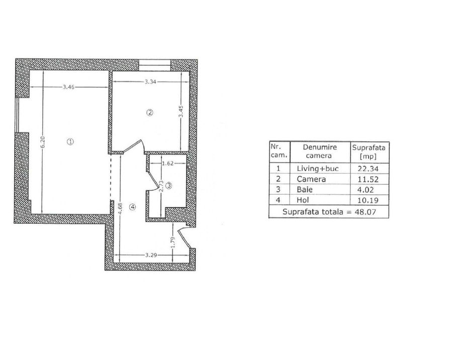 Apartament 2 camere | Lacul Tei