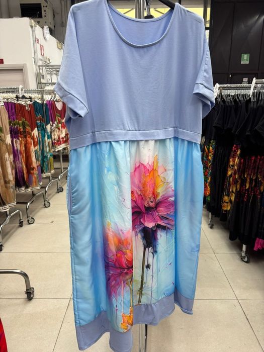 Rochie de vara cu maneca scurta