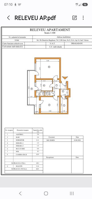 Apartament bloc Gara