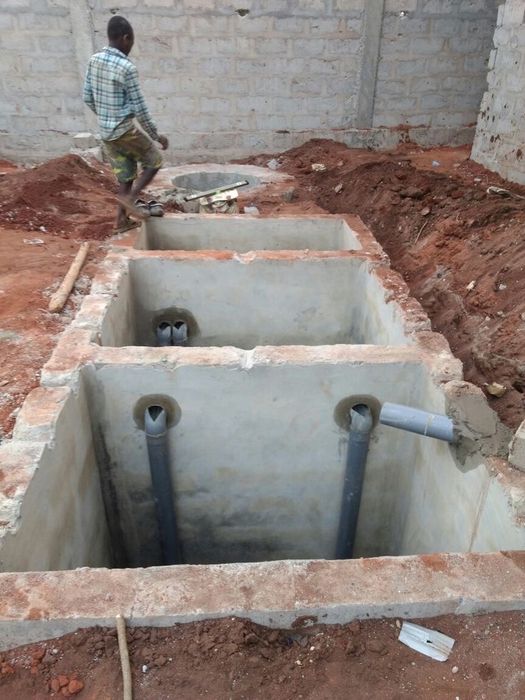 Установка септиков