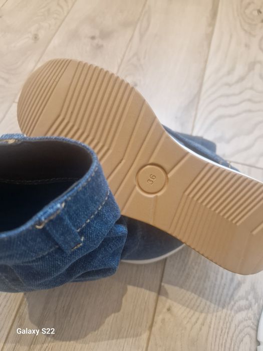 Ghete denim toamna primavara - 36, 5