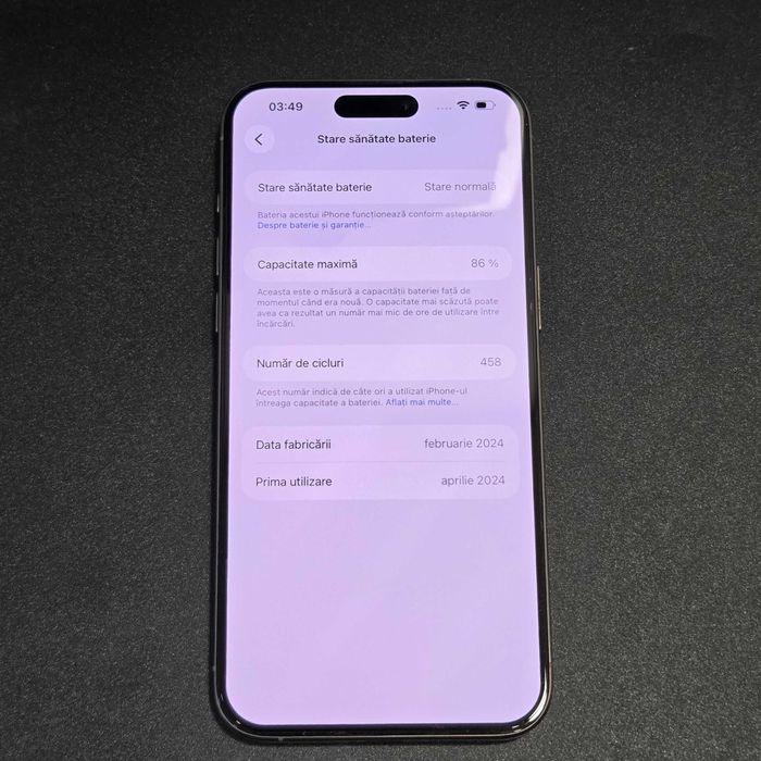 Hope Amanet P8 Iphone 15 Pro Max 256Gb 86%