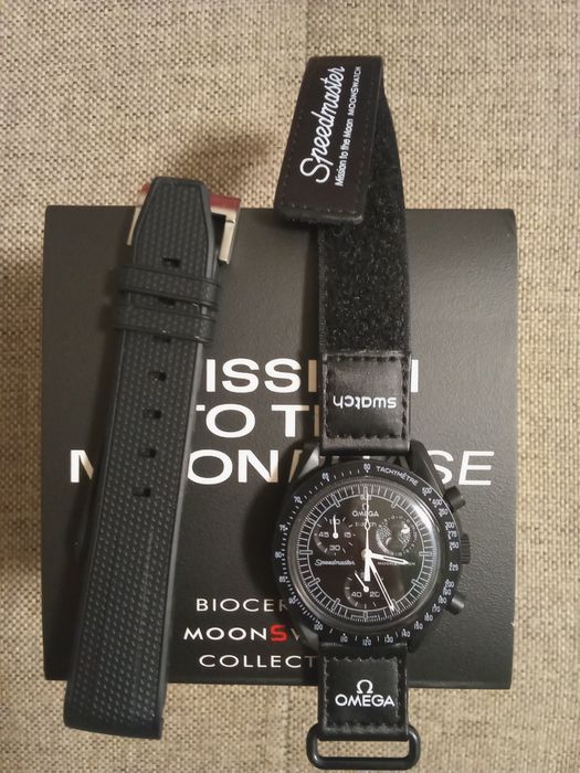 Omega x Swatch moonswatch cronograf