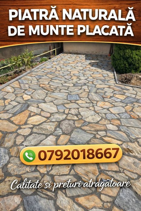 Piatră naturală placat