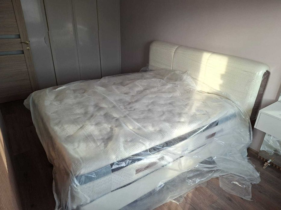 Pat Armoni + saltea inclusa (nouă, în ambalaj)