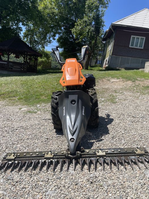 Cositoare O’MAC – 15 CP, lamă 115cm, pornire la cheie sau la șfoară!