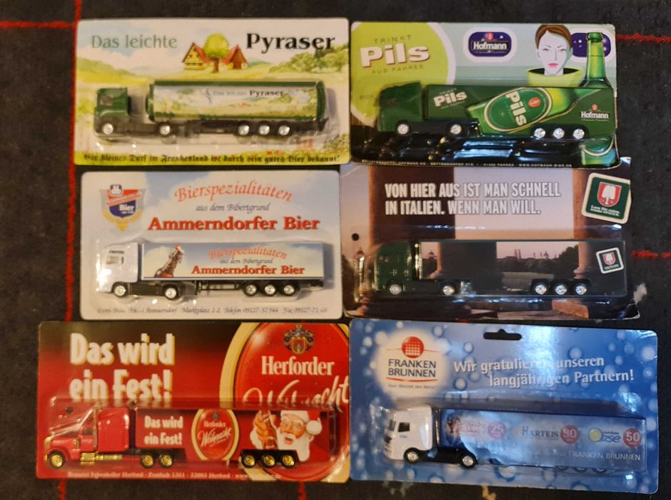 модели на рекламни бирени камиони нови