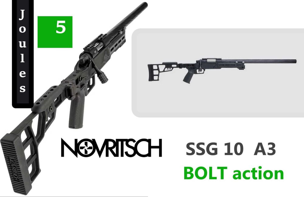 P U S C A    airsoft 5 Joules  SSG10 A3 BOLT action 6 mm