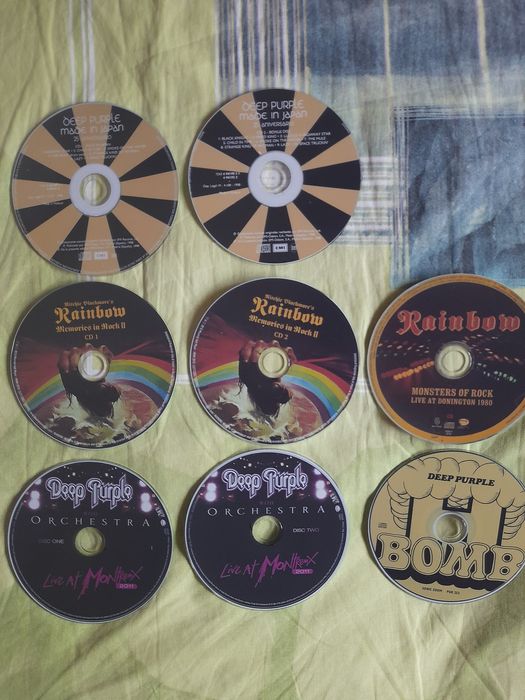 CD дискове с рок музика