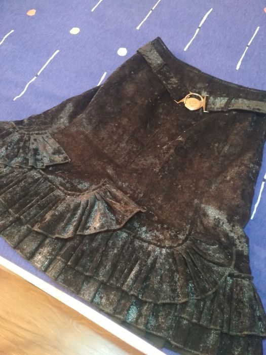 Юбка бархатная Вельвет