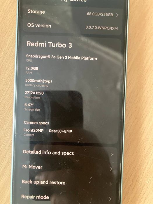 Redmi Terbo 3 (xiaomi)