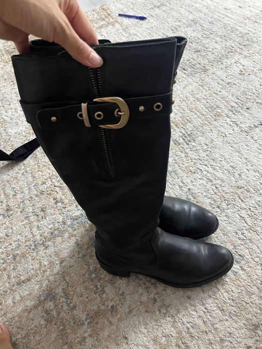 Сапоги кожаные бренд Clarks