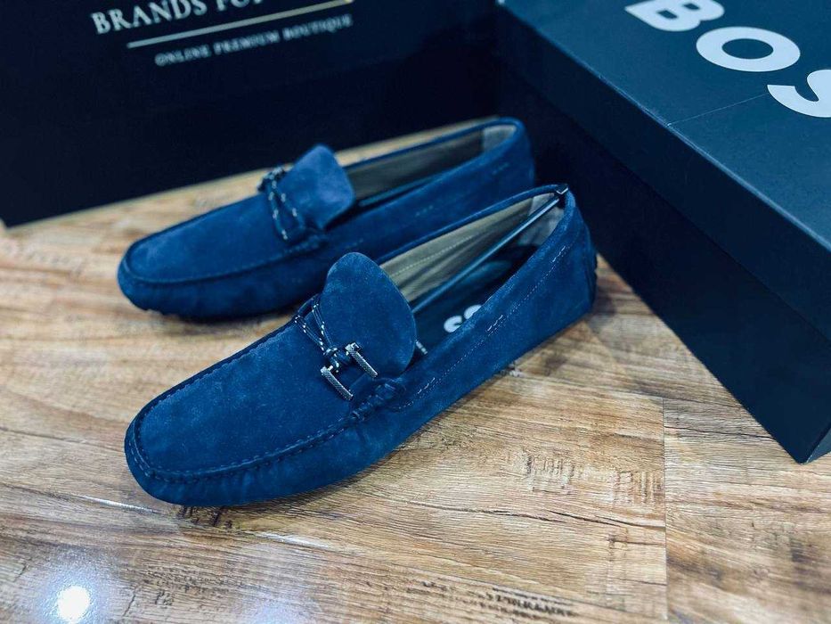 BOSS мужские мокасины со шнуром ИТАЛИЯ РАЗМЕР 39.5, 40, 43.5, 44