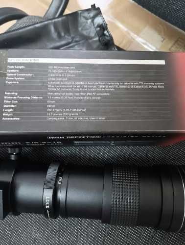 BENOISON 420-800 мм F8.3-16 супер телеобектив с вариометър