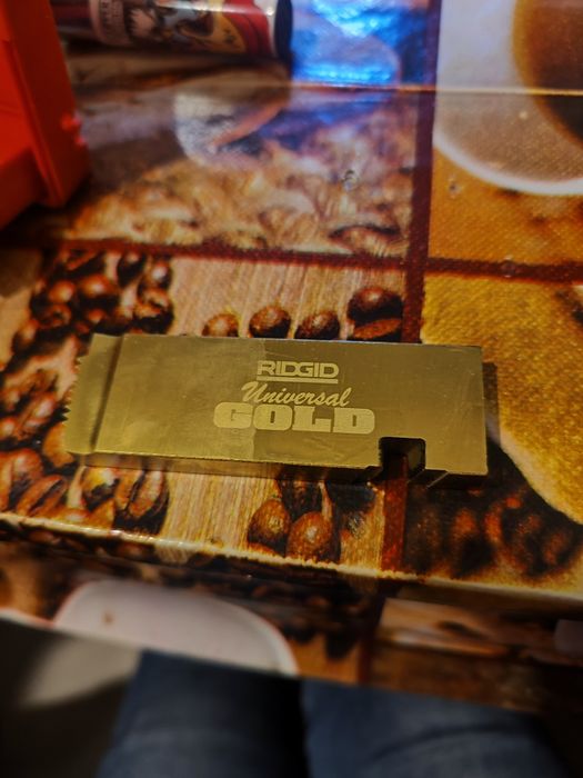 Set bacuri de filetare Rigid gold