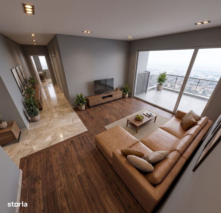 Apartament 2 camere, Loc de parcare, Incalzire in pardoseala