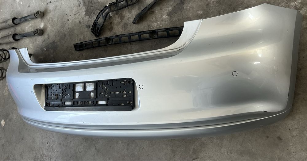 Задна броня VW POLO 6R 2010/2013 сива LA7W