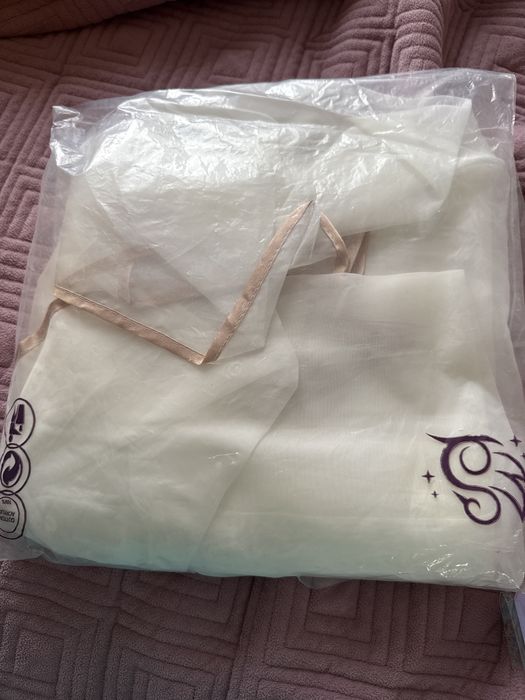 Балдахин с накидкой из тюли