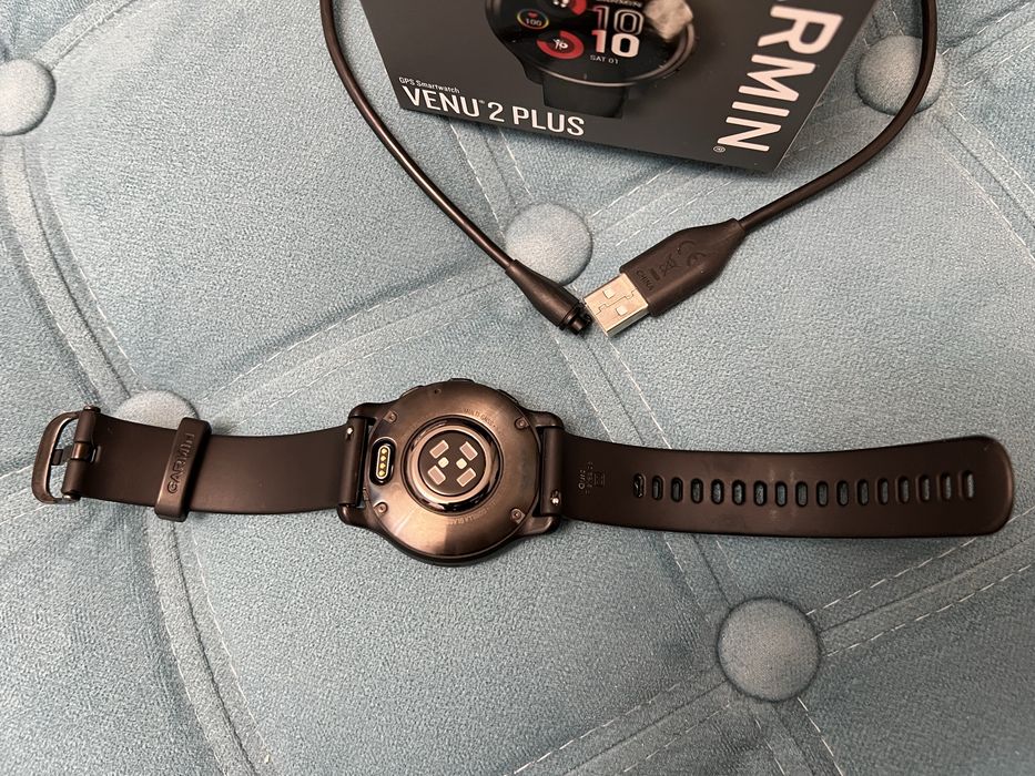 Ceas Garmin Venu 2 Plus 43 mm Negru