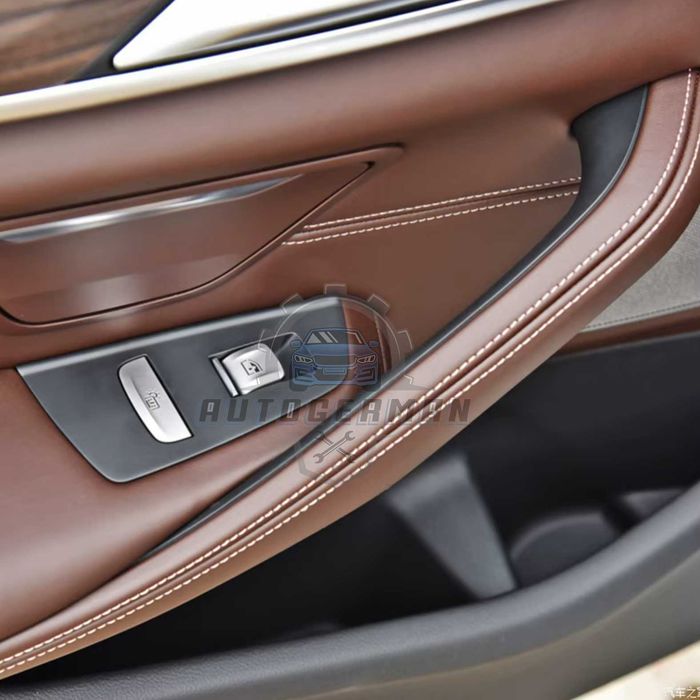 Комплект кожени капачета за BMW 5 серия G30 G31 G38 M5 F90, мока, 4бр