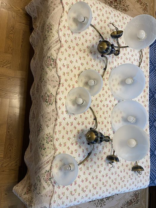 Vand set patru candelabre model clasic.Polonia