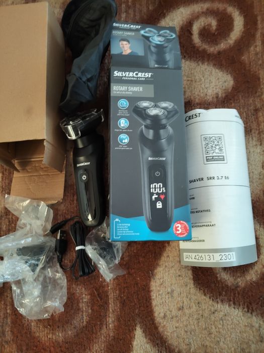 Нова Ротационна самобръсначка SILVERCREST