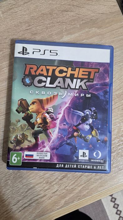 Игровой диск ра PS5 RATCHET CLANK