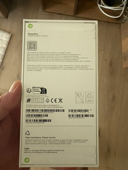 Iphone 18 pro 1TB
