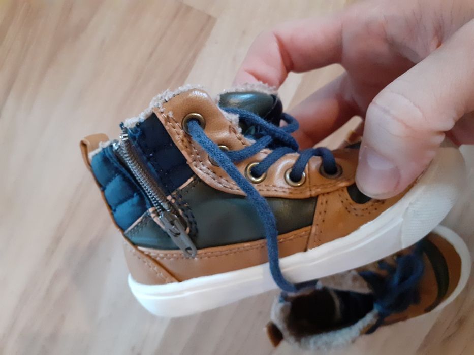 Ghete piele zara kids 21 mărimea 21, noi, impecabile