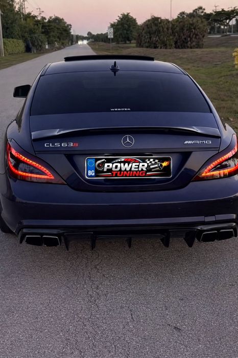 Mercedes CLS AMG w218 спойлер багажник антикрило